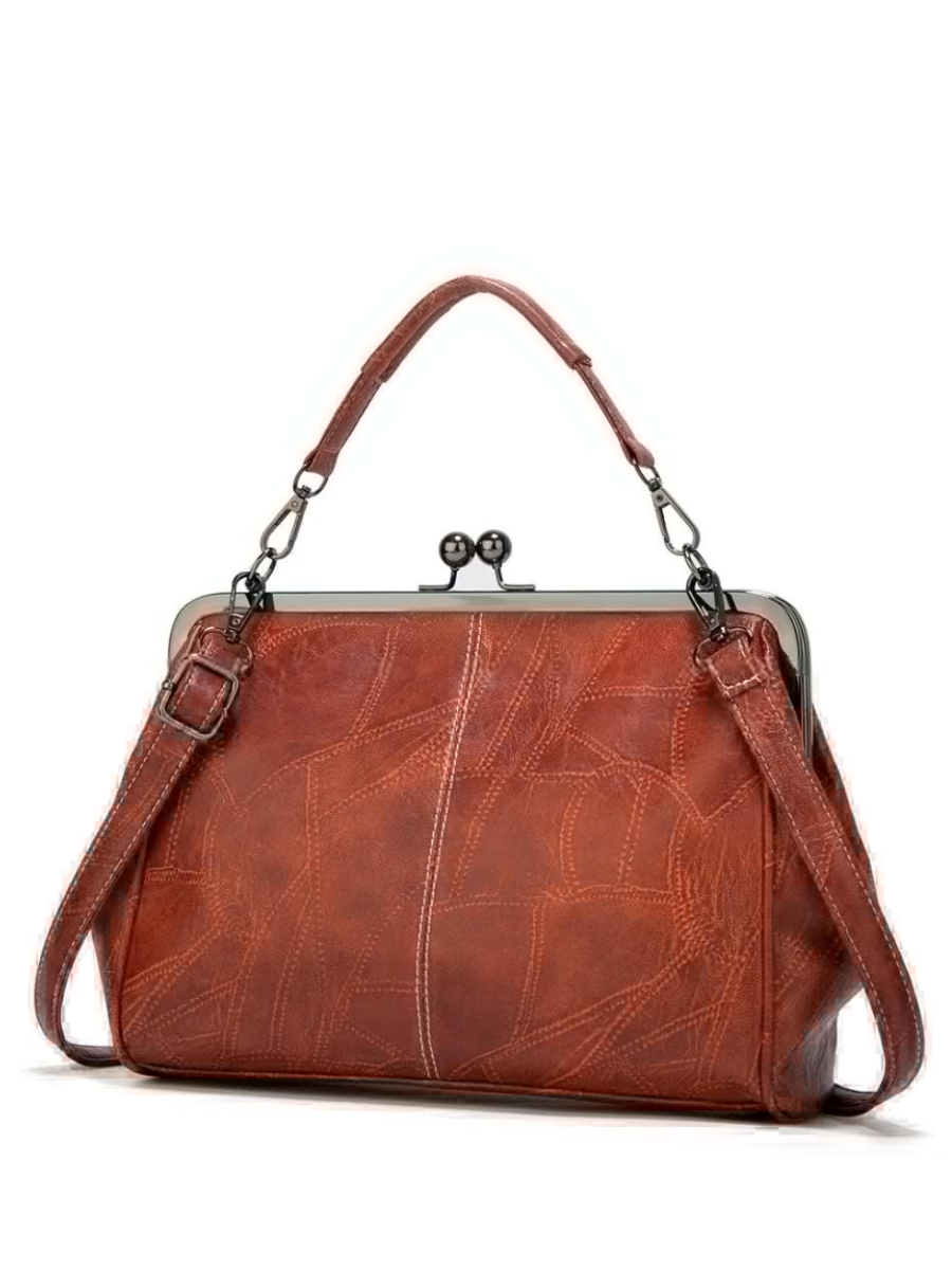 Retro Kiss-Lock Handbag