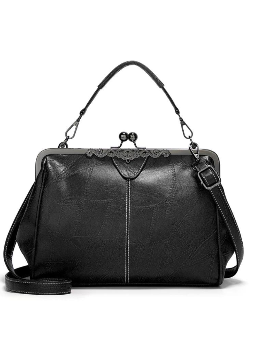 Retro Kiss-Lock Handbag