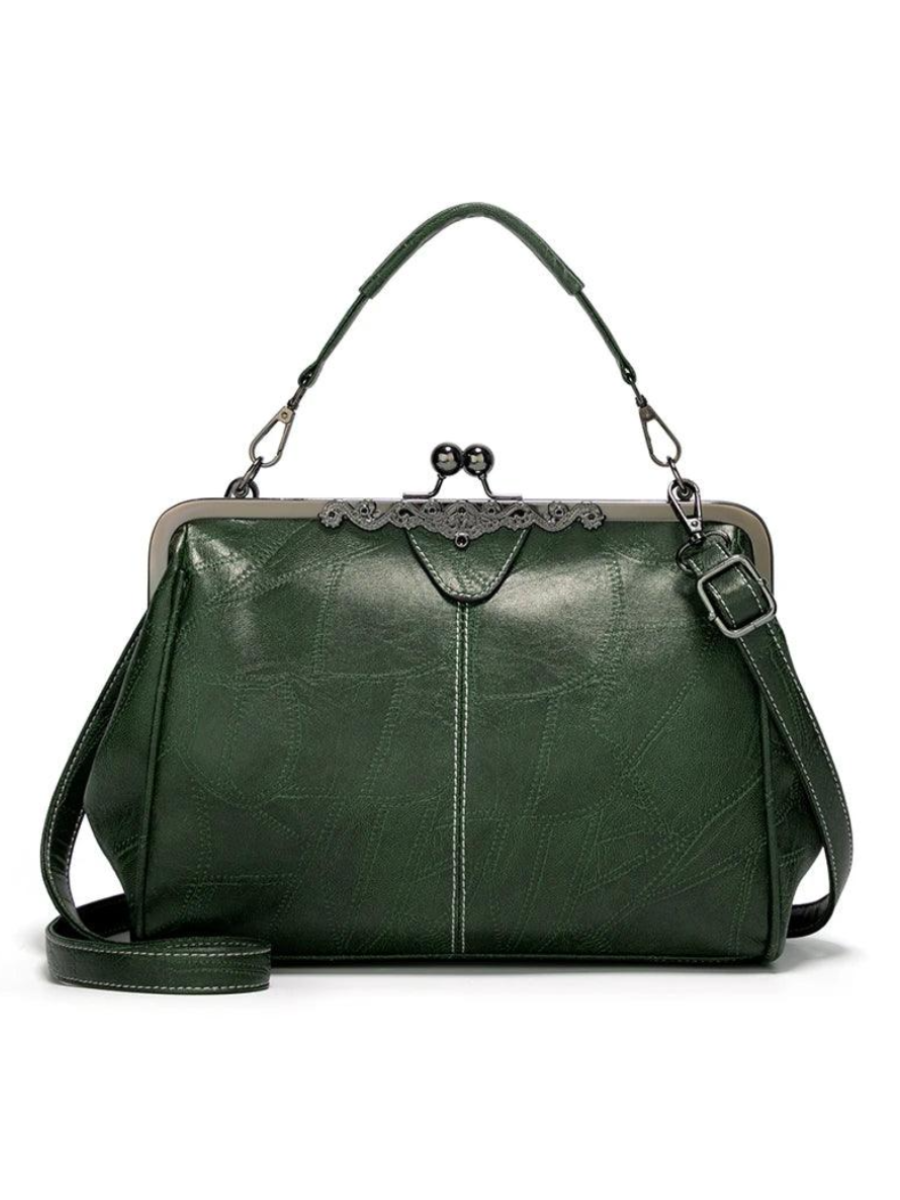 Retro Kiss-Lock Handbag