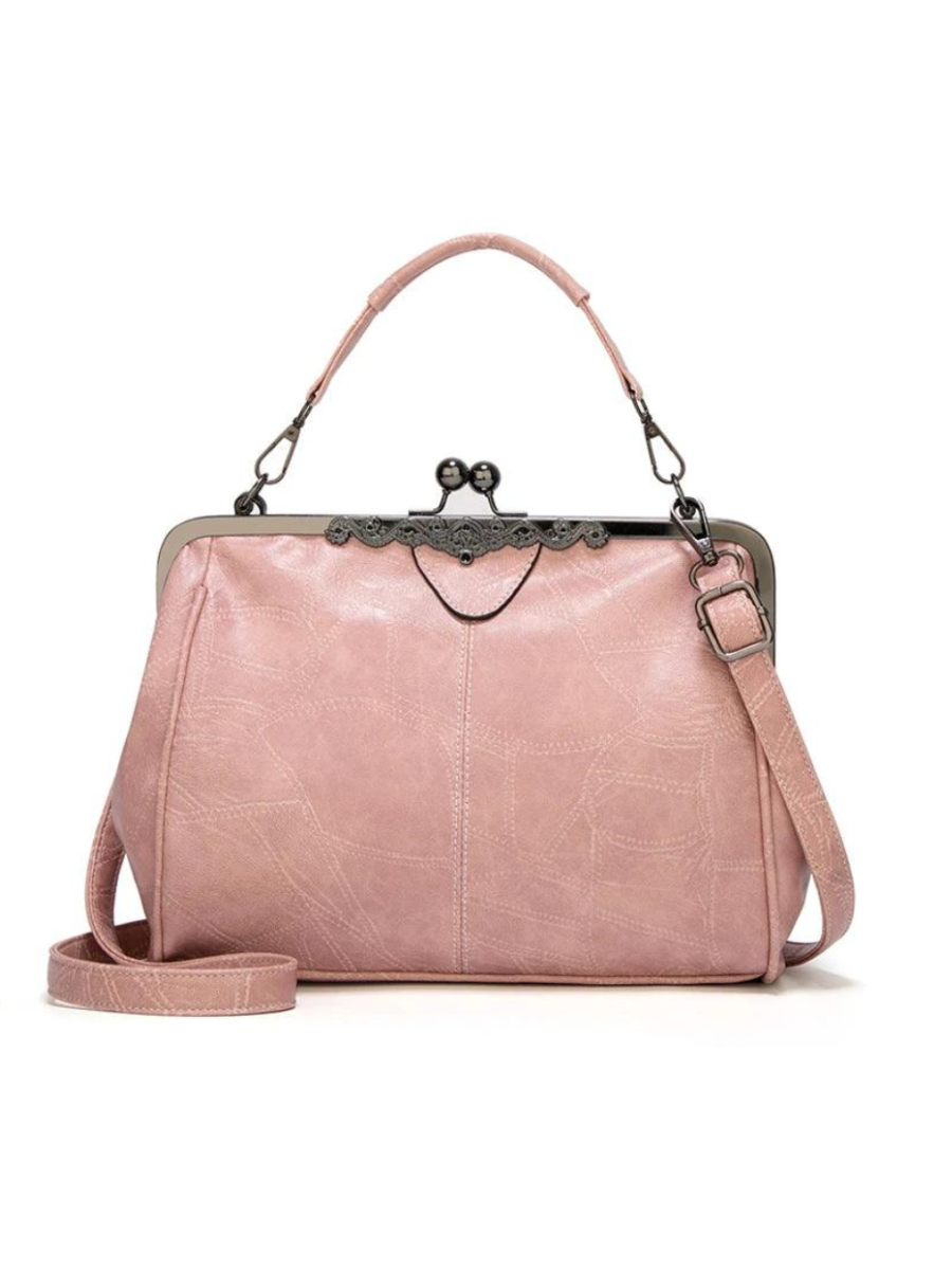 Retro Kiss-Lock Handbag